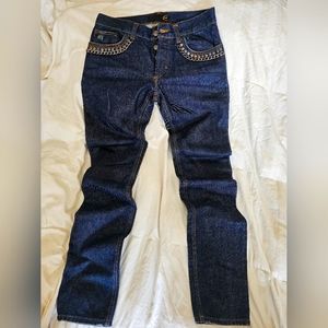Cavalli Studded Jeans (Italian Sized)